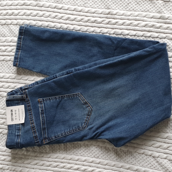 Womans Cotton:On Mid Ceopped Skinny Size 8 Light Denim Wash - Picture 3 of 6